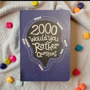 2000 Would You Rather Questions? Ice Breaker Guided • Journal Book